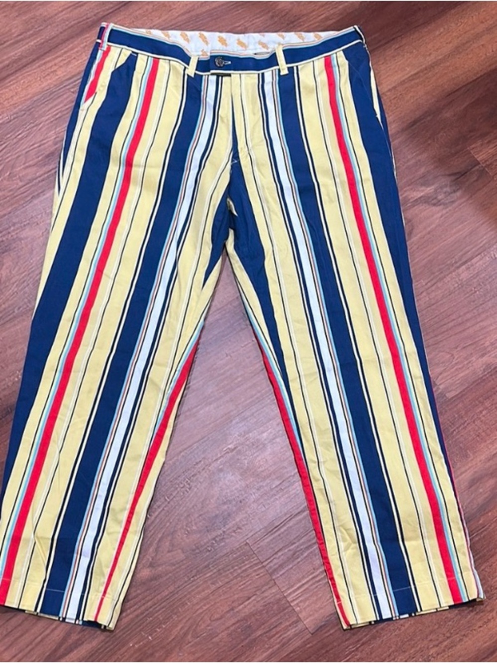 Loudmouth 40 / 32 Colorful Striped Pants